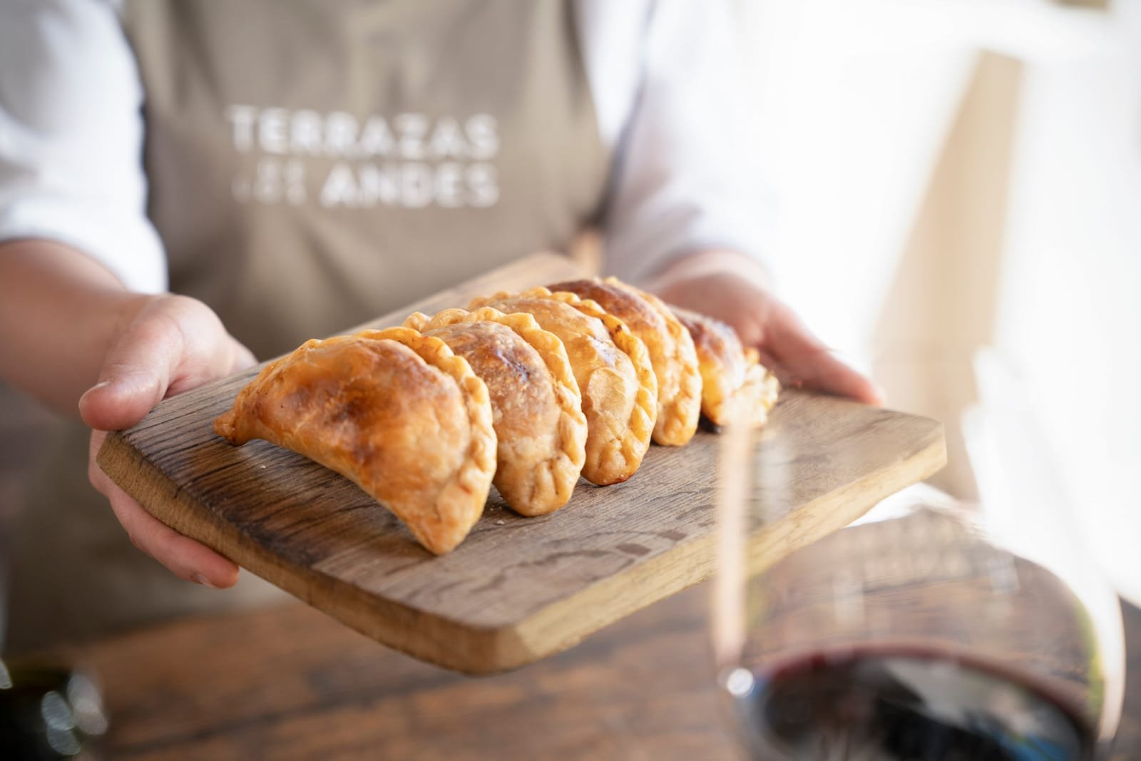 Terrazas de los Andes · Almuerzo de la Montaña a la Mesa